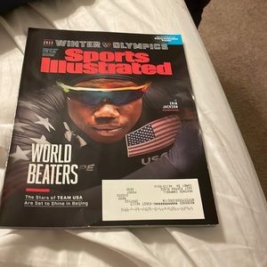 New sports illustrated magazine from February 2022